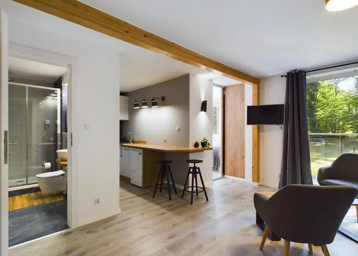 Apartmán Familly Dabrowka - Przy Parku, Prywatny Parking, Sauna, Ogod - By Spaceapart *